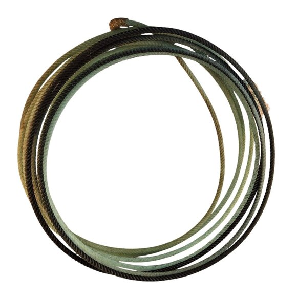 Western Rope 35 Ft Used Lariat Cowgirl Cowboy Equipment Wall Decor Roping Suppli - Picture 2 of 7